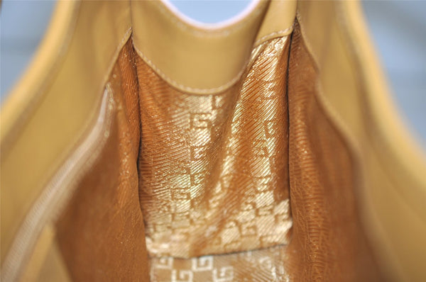 Authentic GUCCI Jackie Shoulder Hand Bag Purse Suede Leather 0021068 Pink 4710J