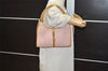 Authentic GUCCI Jackie Shoulder Hand Bag Purse Suede Leather 0021068 Pink 4710J