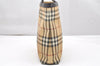 Authentic BURBERRY Vintage Nova Check Shoulder Tote Bag PVC Leather Beige 4710K