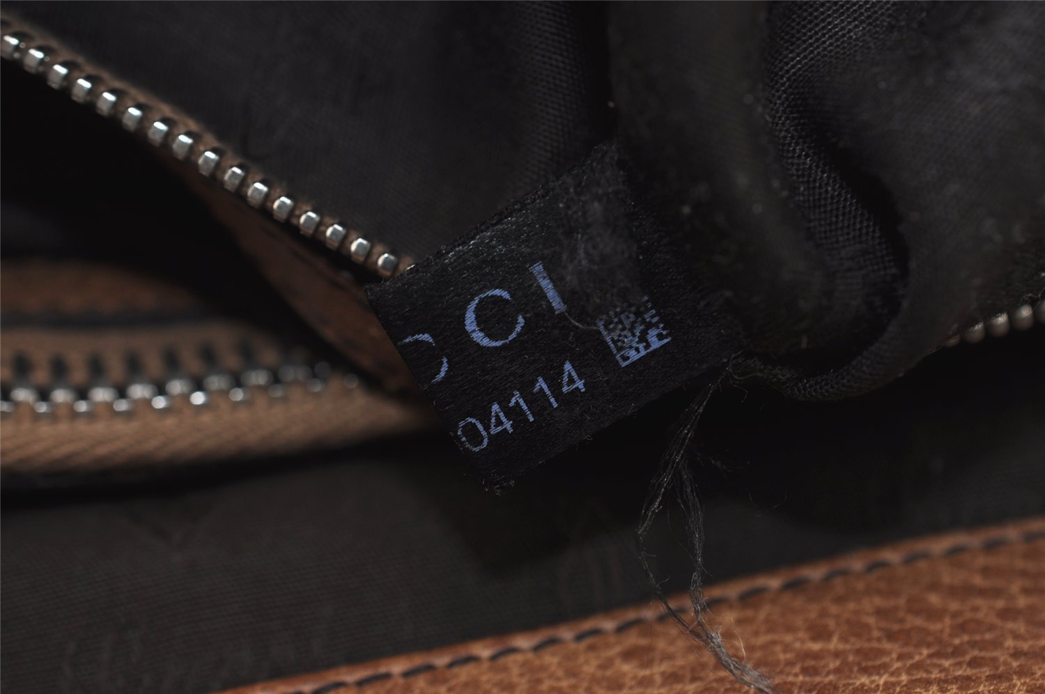 Authentic GUCCI Bamboo Shoulder Hand Bag GG Canvas Leather 232947 Brown 4711J