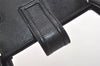 Authentic GUCCI Vintage Shoulder Tote Bag GG Canvas Leather 0021109 Black 4712K