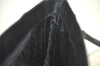 Authentic GUCCI Vintage Shoulder Tote Bag GG Canvas Leather 0021109 Black 4712K