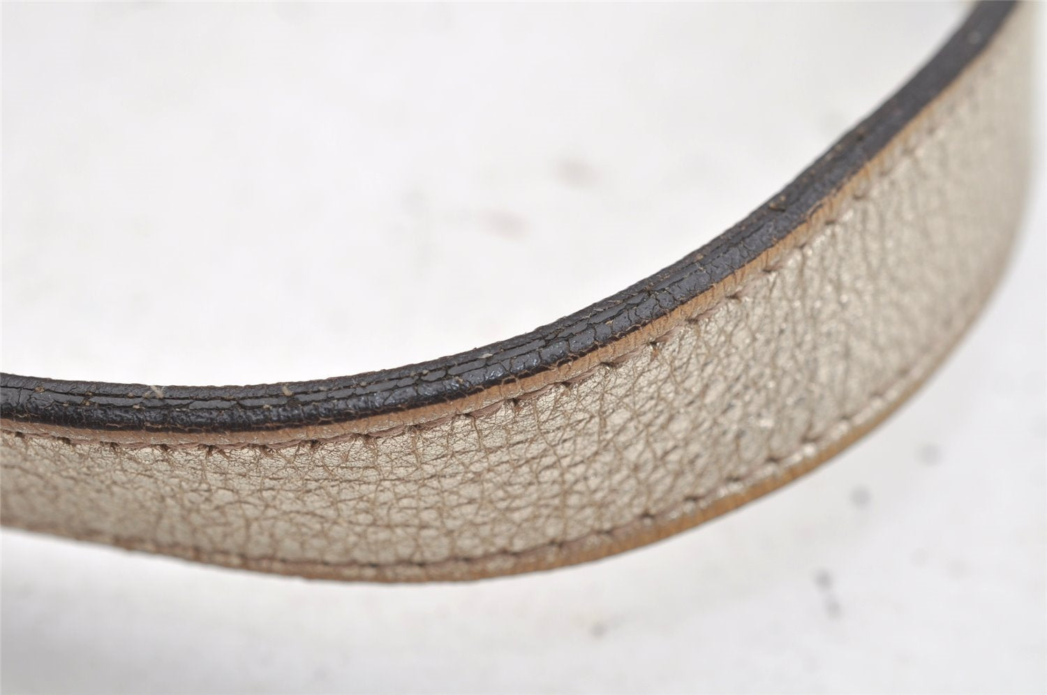 Authentic GUCCI Abbey Shoulder Tote Bag GG Canvas Leather 141470 Beige 4714I