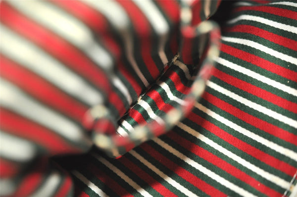 Authentic GUCCI Abbey Shoulder Tote Bag GG Canvas Leather 141470 Beige 4714I