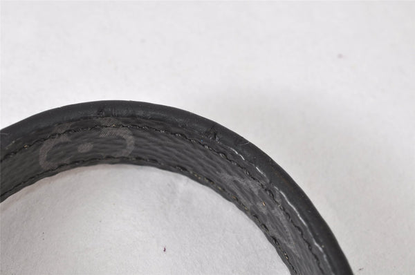 Authentic Louis Vuitton Monogram Eclipse Bracelet Clip It Black MP215E LV 4715K