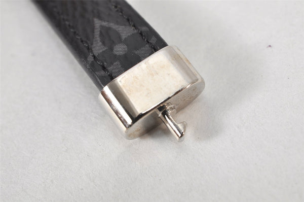 Authentic Louis Vuitton Monogram Eclipse Bracelet Clip It Black MP215E LV 4715K