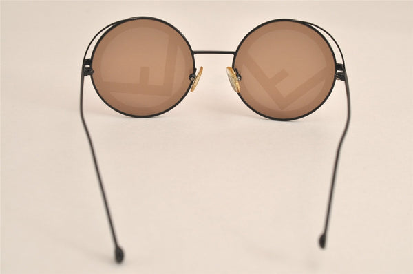 Authentic FENDI Vintage Sunglasses Titanium FF0343S Brown 4715M