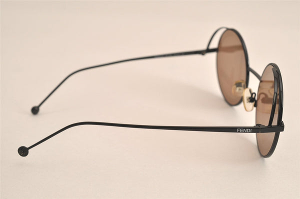 Authentic FENDI Vintage Sunglasses Titanium FF0343S Brown 4715M