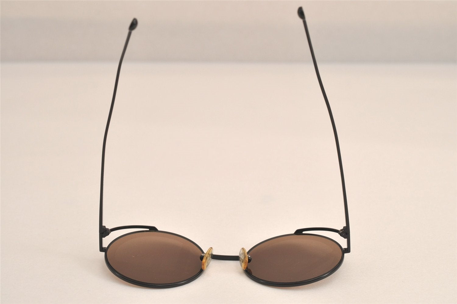 Authentic FENDI Vintage Sunglasses Titanium FF0343S Brown 4715M