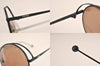 Authentic FENDI Vintage Sunglasses Titanium FF0343S Brown 4715M