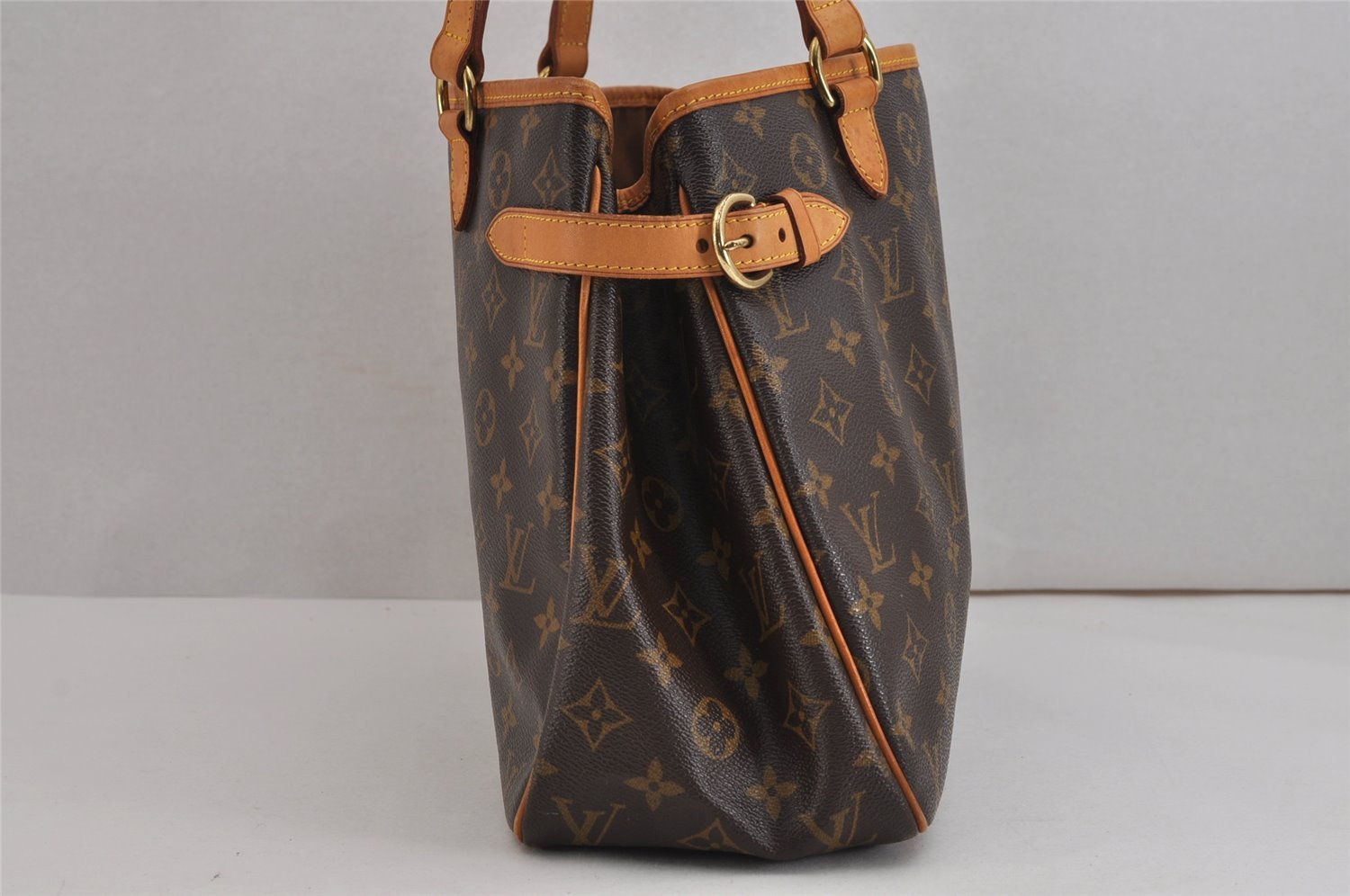 Authentic Louis Vuitton Monogram Batignolles Horizontal Tote Bag M51154 LV 4716J