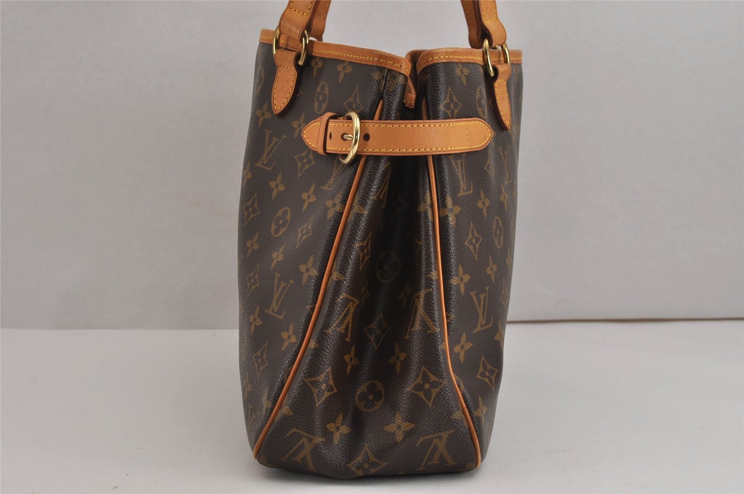 Authentic Louis Vuitton Monogram Batignolles Horizontal Tote Bag M51154 LV 4716J