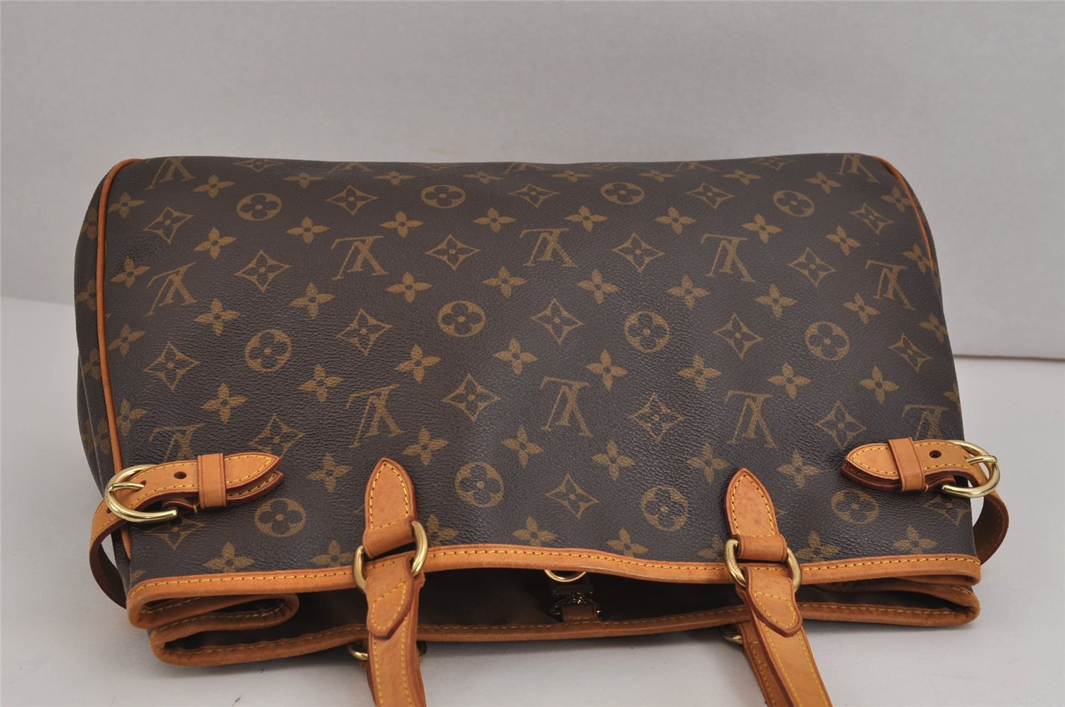 Authentic Louis Vuitton Monogram Batignolles Horizontal Tote Bag M51154 LV 4716J