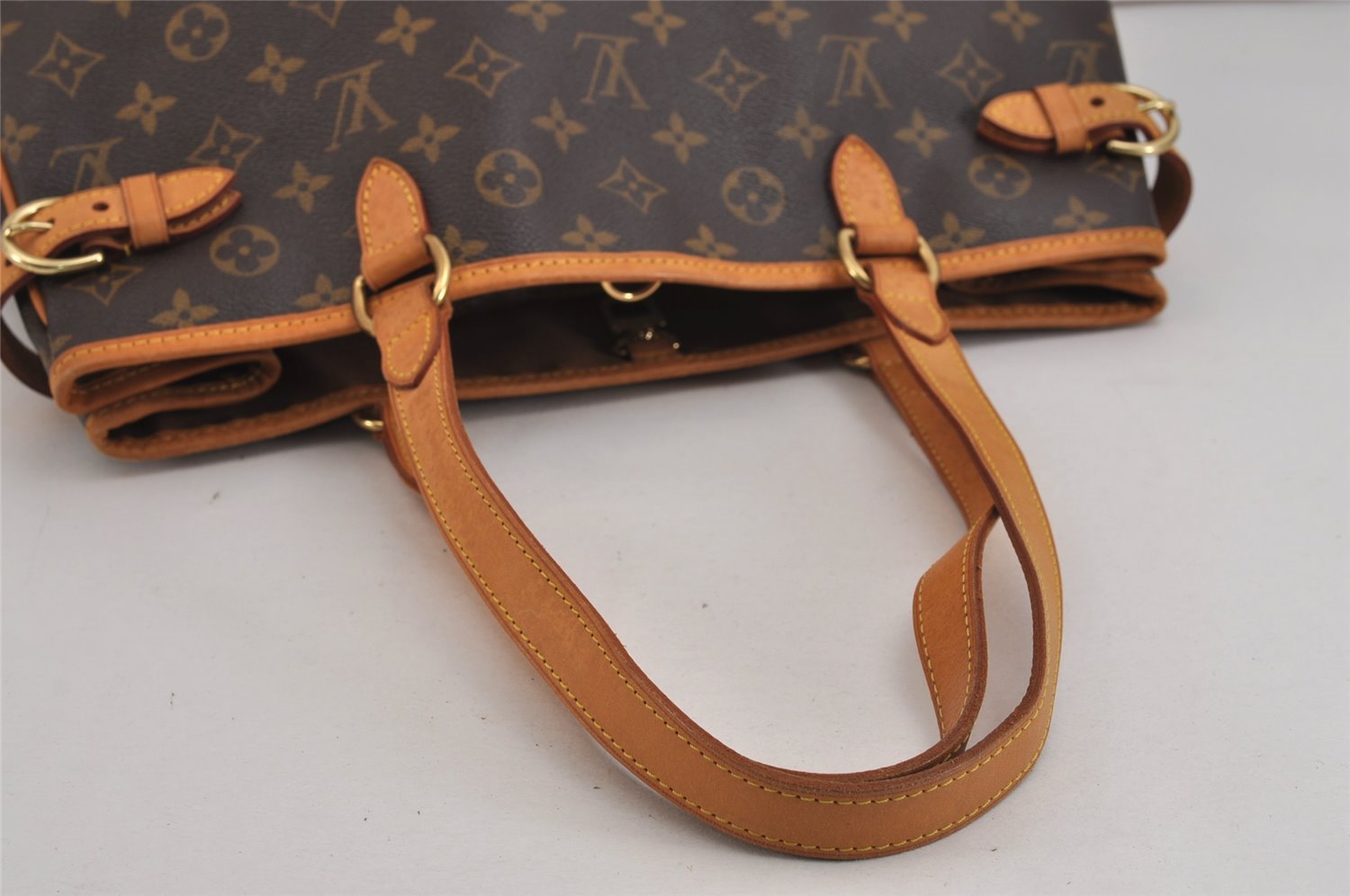 Authentic Louis Vuitton Monogram Batignolles Horizontal Tote Bag M51154 LV 4716J