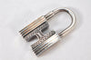 Authentic HERMES TOUAREG Cadena Padlock Silver 925 Box 4716K