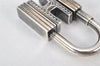 Authentic HERMES TOUAREG Cadena Padlock Silver 925 Box 4716K