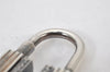 Authentic HERMES TOUAREG Cadena Padlock Silver 925 Box 4716K