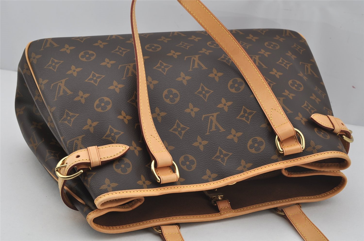 Authentic Louis Vuitton Monogram Batignolles Horizontal Tote Bag M51154 LV 4717J