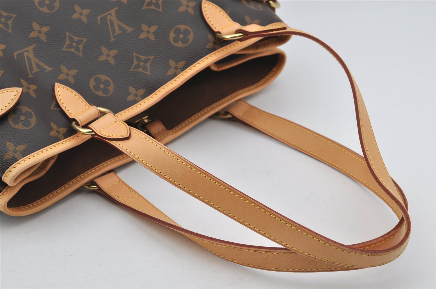 Authentic Louis Vuitton Monogram Batignolles Horizontal Tote Bag M51154 LV 4717J