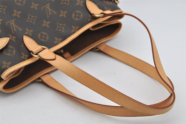 Authentic Louis Vuitton Monogram Batignolles Horizontal Tote Bag M51154 LV 4717J