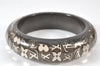 Authentic Louis Vuitton Uncle John GM Bangle Bracelet Gray LV 4717K