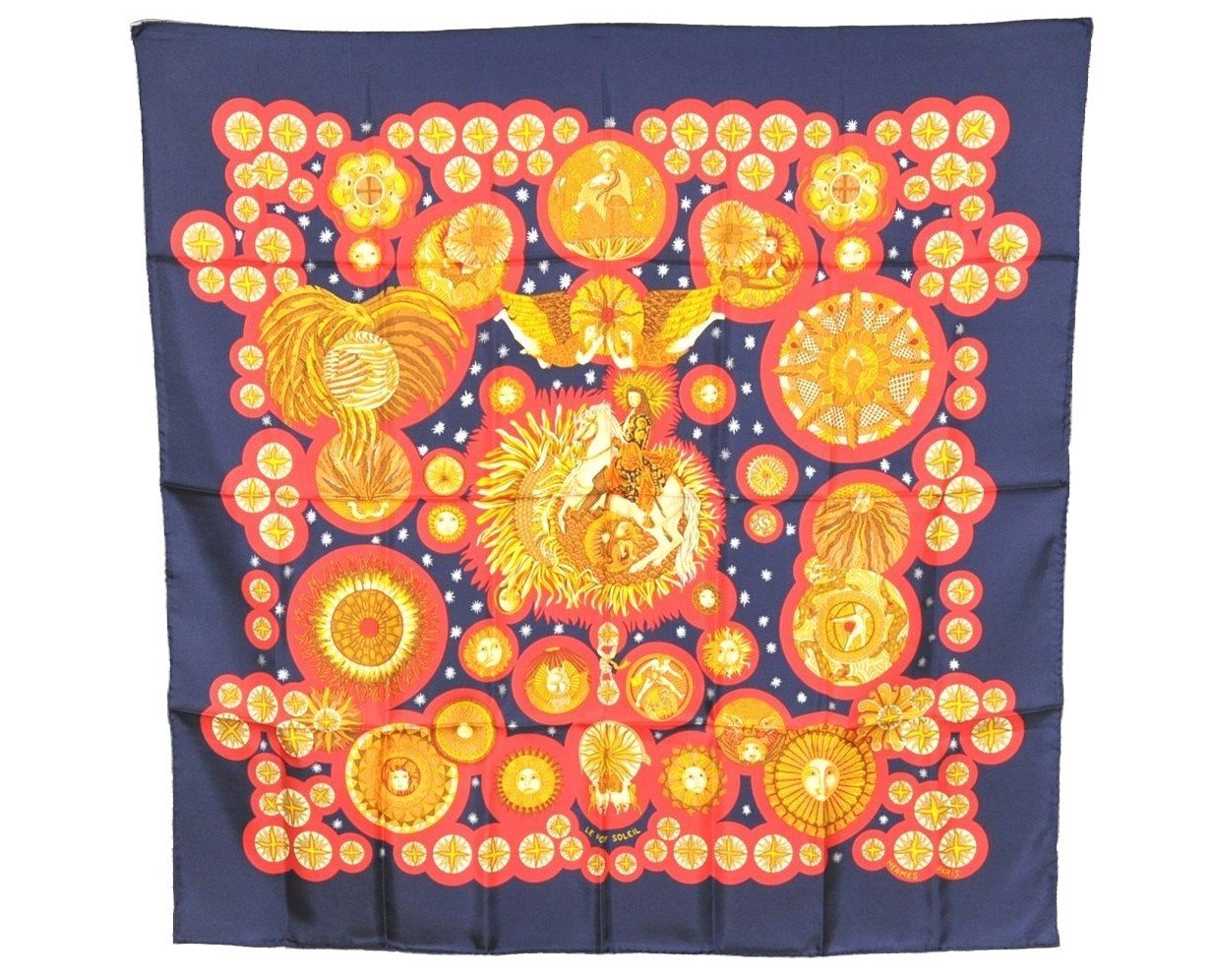 Authentic HERMES Carre 90 Scarf 