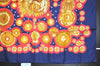 Authentic HERMES Carre 90 Scarf "LE ROY SOLEIL" Silk Navy Blue 4718J