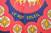 Authentic HERMES Carre 90 Scarf "LE ROY SOLEIL" Silk Navy Blue 4718J