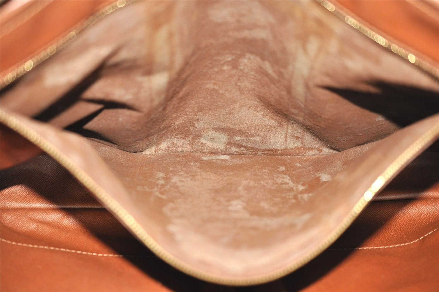 Authentic Louis Vuitton Monogram Porte Documents Voyage M53361 Briefcase 4719I