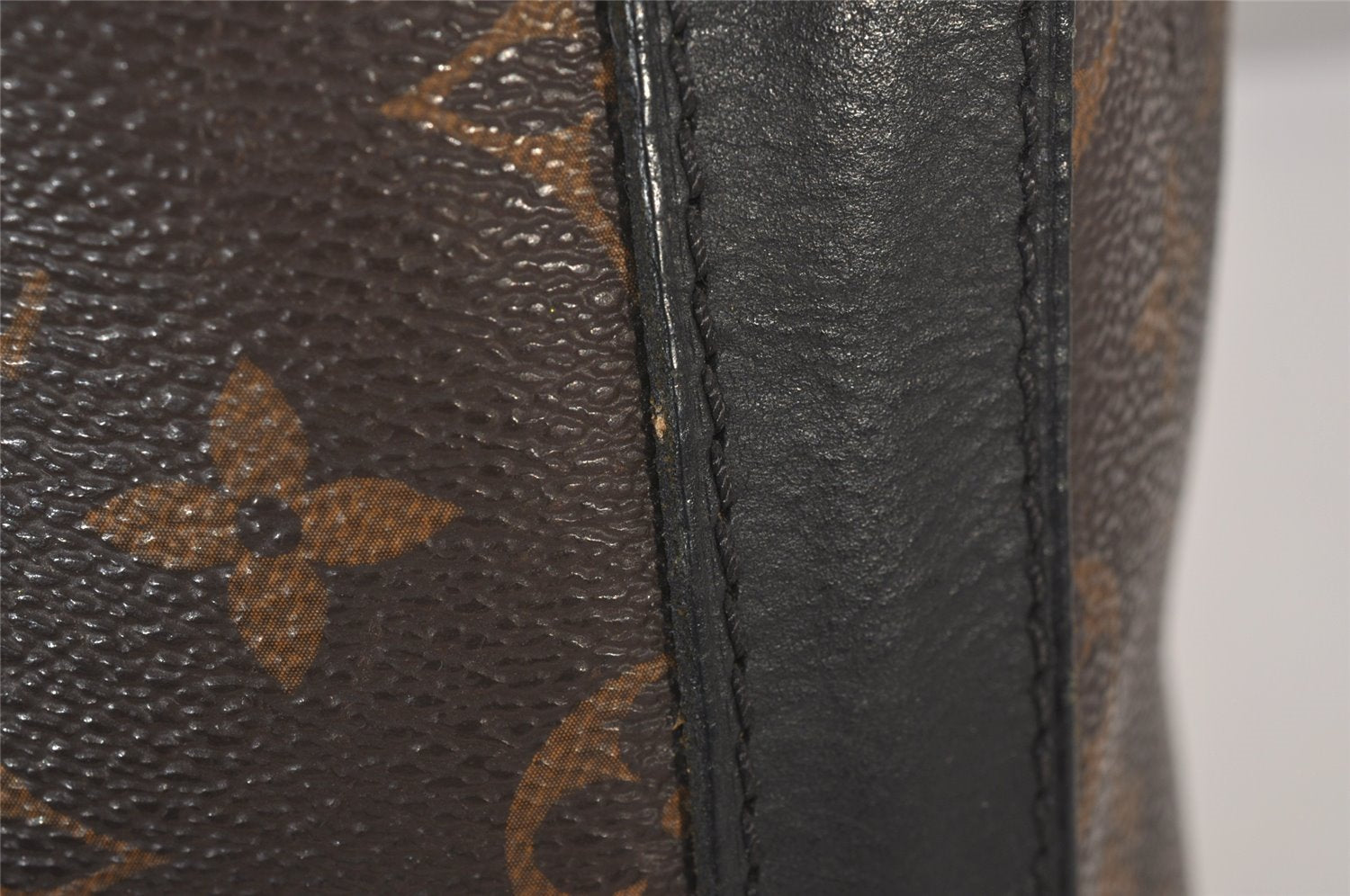 Authentic Louis Vuitton Monogram Macassar Davis 2Way Tote Bag M56708 LV 4720I