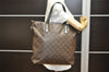 Authentic Louis Vuitton Monogram Macassar Davis 2Way Tote Bag M56708 LV 4720I