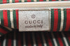 Authentic GUCCI Abbey Shoulder Hand Bag GG Canvas Leather 170004 Beige 4721J