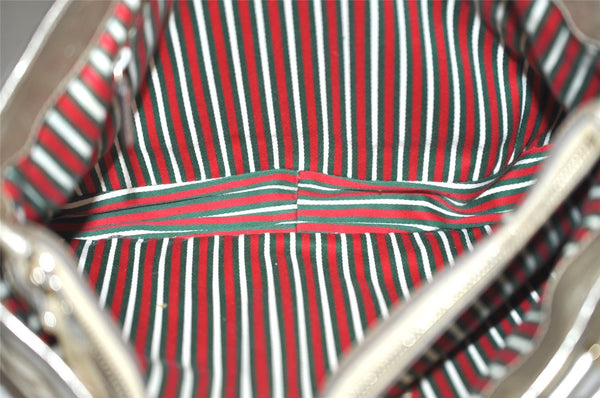 Authentic GUCCI Abbey Shoulder Hand Bag GG Canvas Leather 170004 Beige 4721J