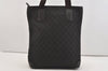 Authentic GUCCI Vintage Shoulder Tote Bag GG Canvas Leather 180450 Brown 4722J