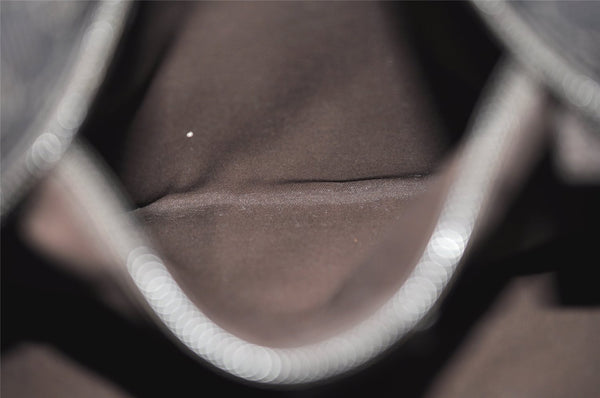 Authentic GUCCI Vintage Shoulder Tote Bag GG Canvas Leather 180450 Brown 4722J