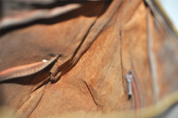 Authentic Louis Vuitton Monogram Boulogne 30 Shoulder Cross Bag Old Model 4723I