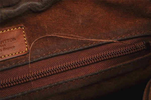 Authentic Louis Vuitton Monogram Boulogne 30 Shoulder Cross Bag Old Model 4723I