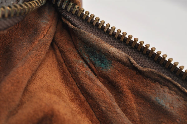 Authentic Louis Vuitton Monogram Boulogne 30 Shoulder Cross Bag Old Model 4723I