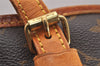 Authentic Louis Vuitton Monogram Bucket PM Shoulder Tote Bag M42238 Junk 4723J