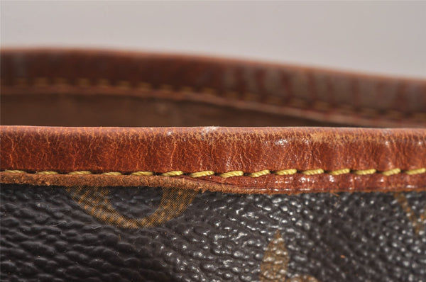 Authentic Louis Vuitton Monogram Bucket PM Shoulder Tote Bag M42238 Junk 4723J