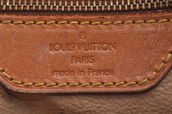 Authentic Louis Vuitton Monogram Bucket PM Shoulder Tote Bag M42238 Junk 4723J