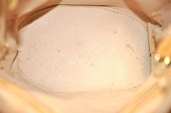 Authentic Louis Vuitton Monogram Bucket PM Shoulder Tote Bag M42238 Junk 4723J