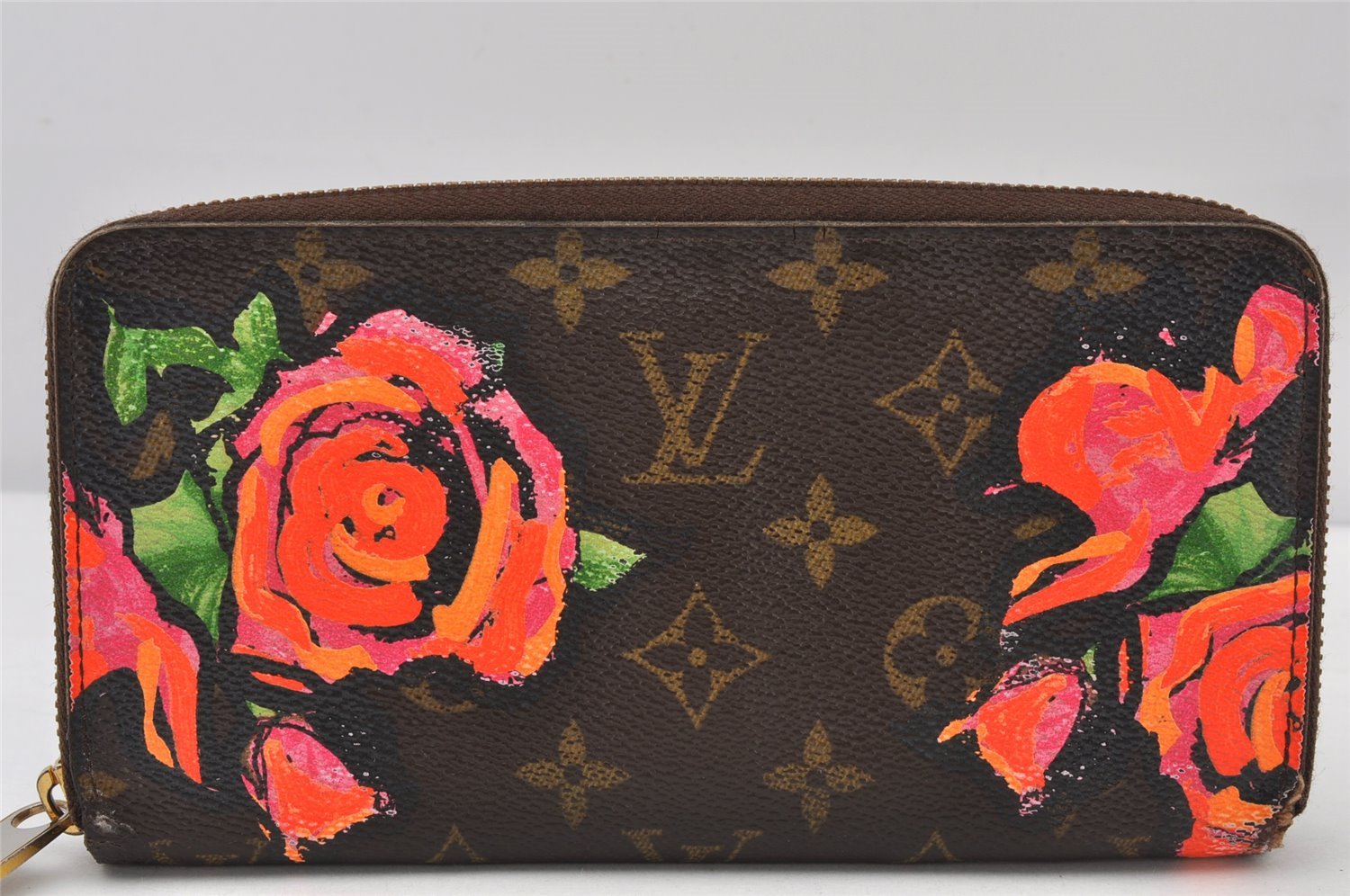 Authentic Louis Vuitton Monogram Rose Zippy Long Wallet Purse M93759 LV 4723K