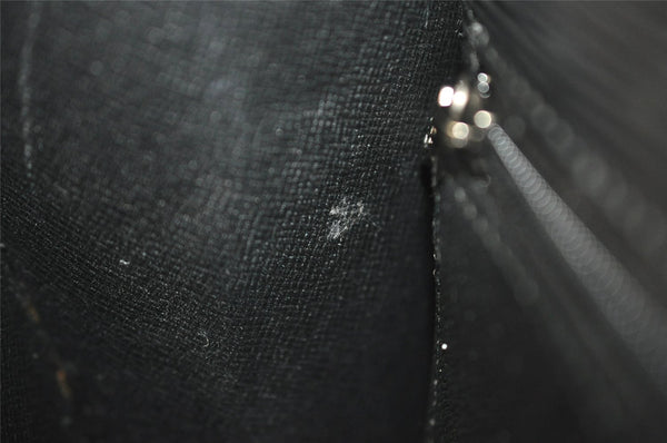 Authentic Louis Vuitton Epi Chaillot Clutch Hand Bag Black M52542 LV 4724I