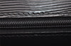 Authentic Louis Vuitton Epi Chaillot Clutch Hand Bag Black M52542 LV 4724I