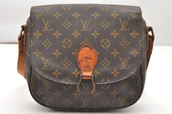 Authentic Louis Vuitton Monogram Saint Cloud GM M51242 Shoulder Cross Bag 4724K