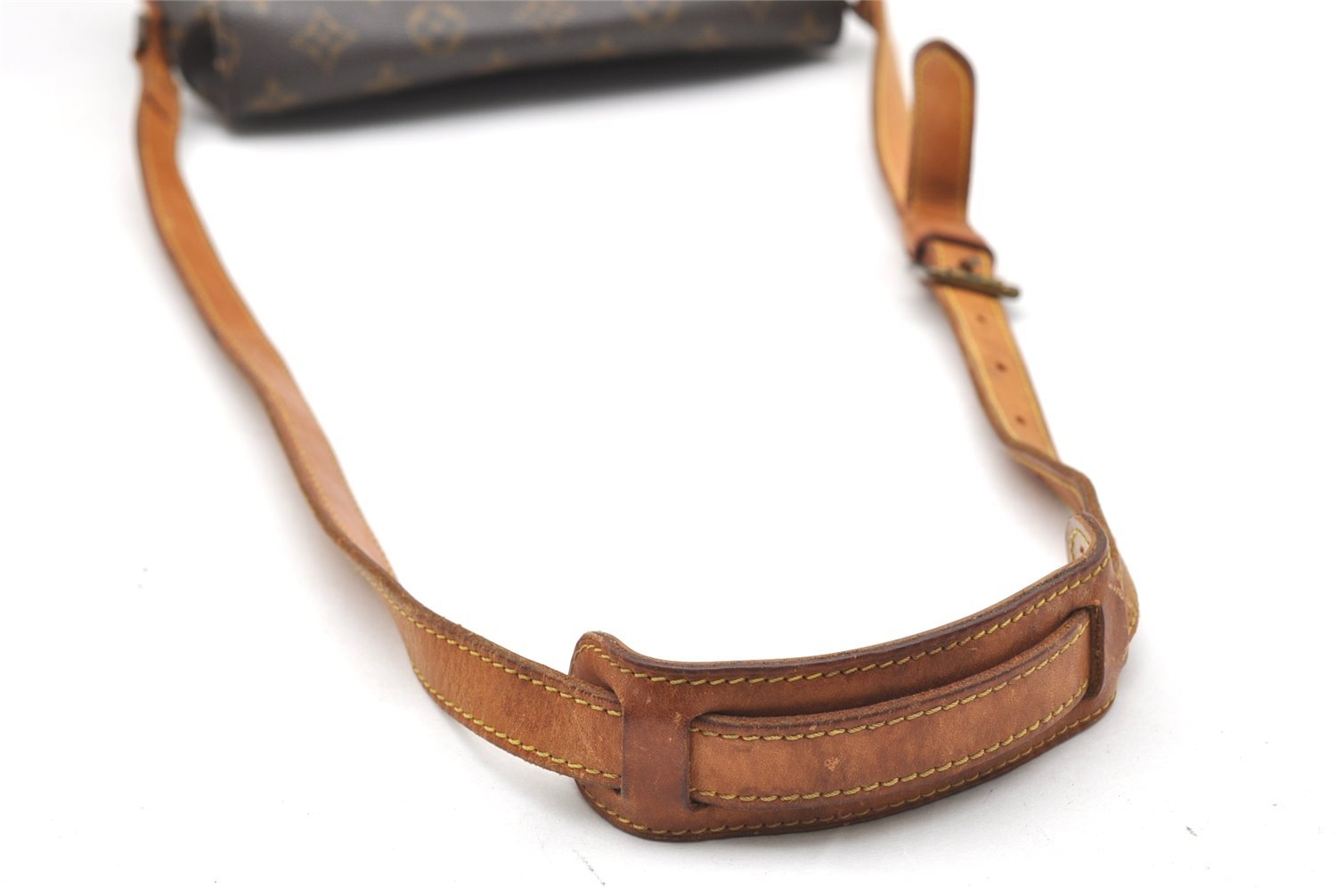 Authentic Louis Vuitton Monogram Saint Cloud GM M51242 Shoulder Cross Bag 4724K