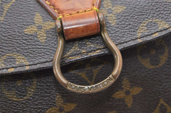 Authentic Louis Vuitton Monogram Saint Cloud GM M51242 Shoulder Cross Bag 4724K