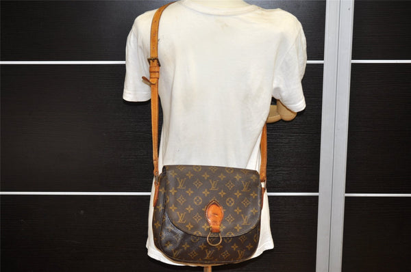Authentic Louis Vuitton Monogram Saint Cloud GM M51242 Shoulder Cross Bag 4724K