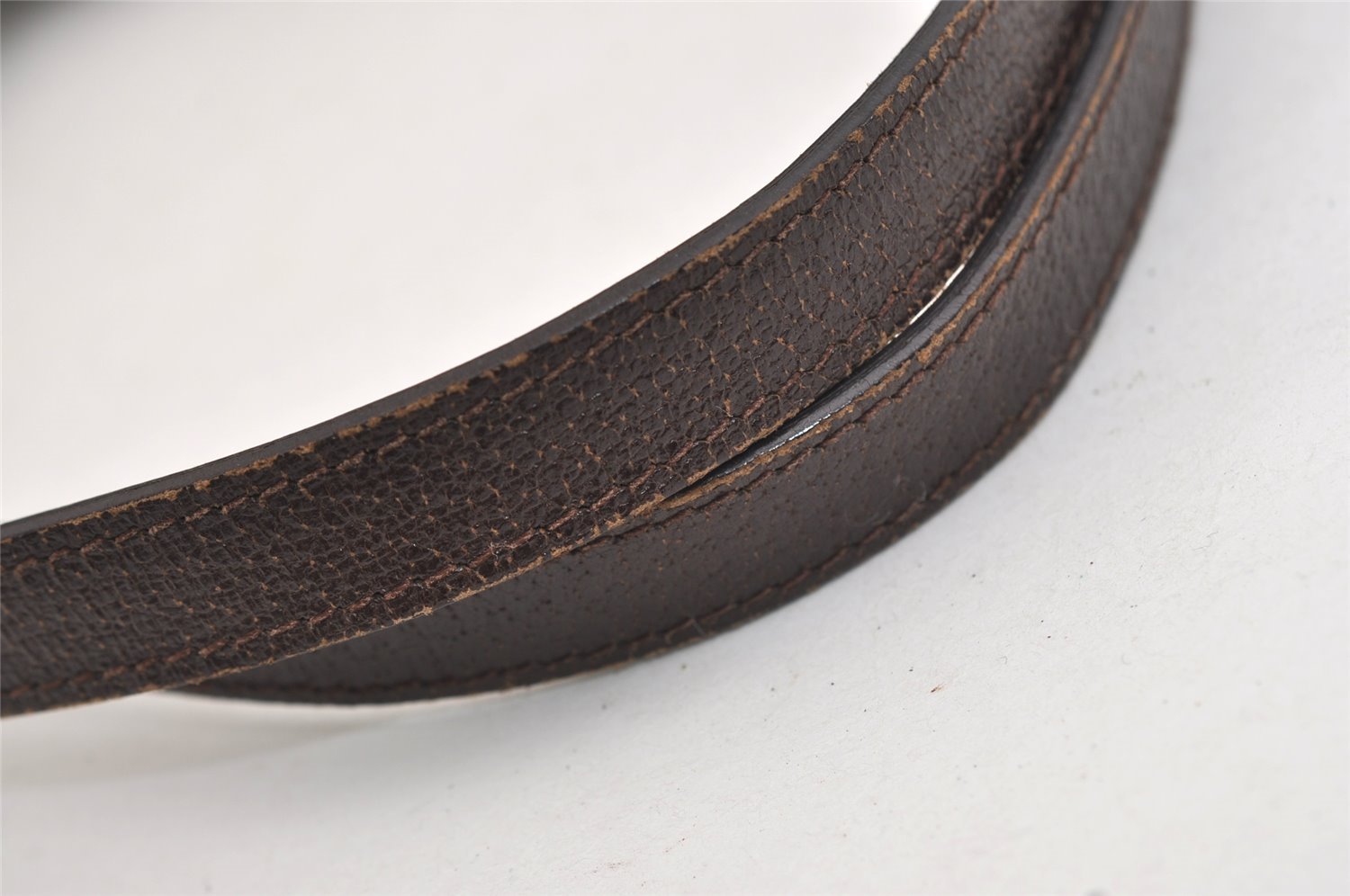 Authentic GUCCI Eclipse Shoulder Tote Bag GG Canvas Leather 121023 Brown 4725J